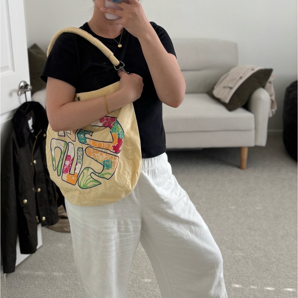 Pale Yellow Sun Tote - Picture 6 of 6